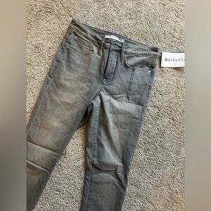 Athleta Sculptek Grey Skinny Jean